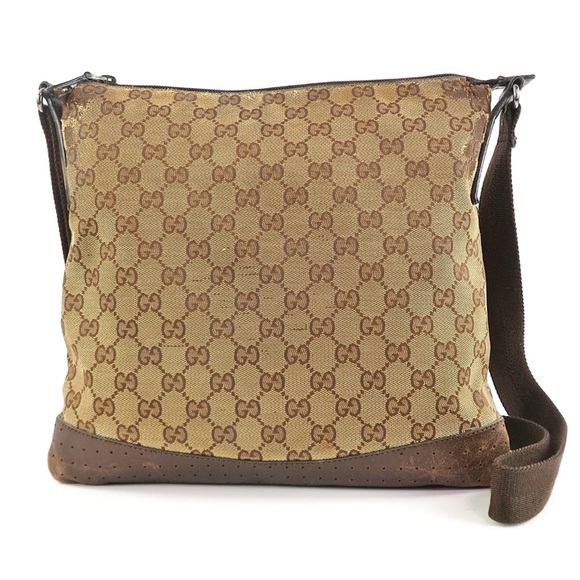 Gucci Tan and Brown Crossbody Bag - Picture 4 of 16